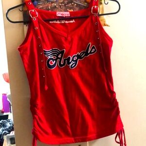 Red Argels short sleeve top
